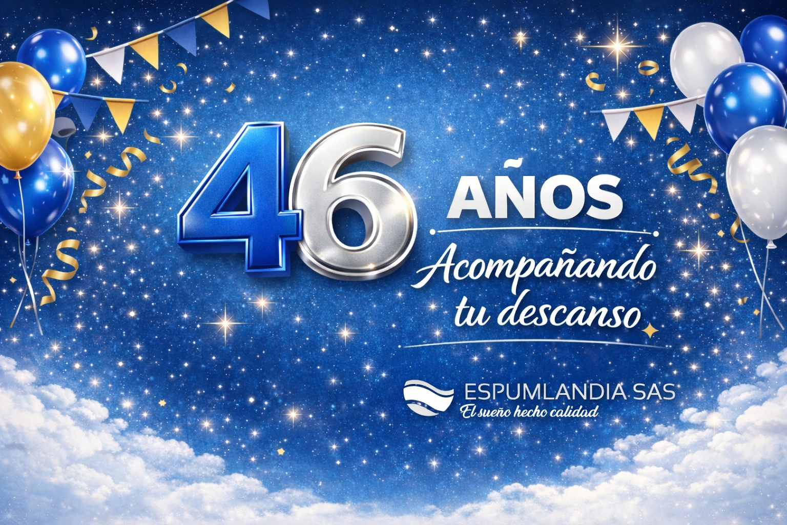 Fábrica moderna de espumas ESPUMLANDIA